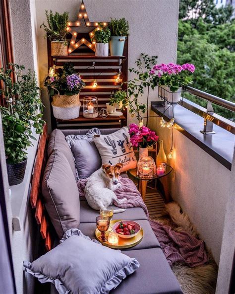 Balcony Decorate 34 The Best Apartment Balcony Decor Ideas For Fall Season