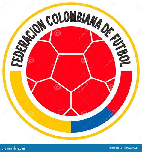 Logo of the Colombian National Football Team Editorial Stock Image ...