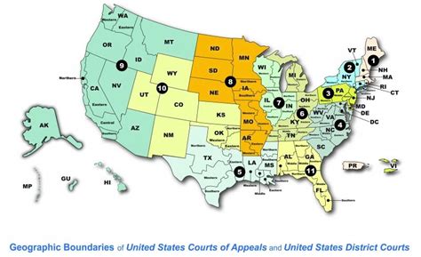 Us Circuit Court Map