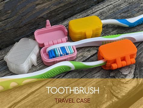 Toothbrush Travel Case Toothbrush Accessories Travel - Etsy