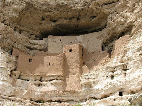 Montezuma Castle Is A 1000-Year Old Cliff Dwelling In Arizona