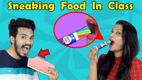 Tricks to Sneak Food Into Class | Back To School Pranks | Hungry Birds ...