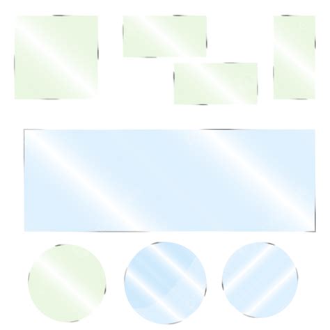 Transparent Glass Spheres Vector Art PNG, Transparent Glass Set Vector Design, Transparent Glass ...