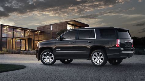 Download Vehicle 2015 GMC Yukon XL And Yukon Denali HD Wallpaper