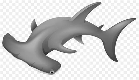 Great White Shark Vector Graphics Hammerhead Shark Clip Art Shark 7280 ...