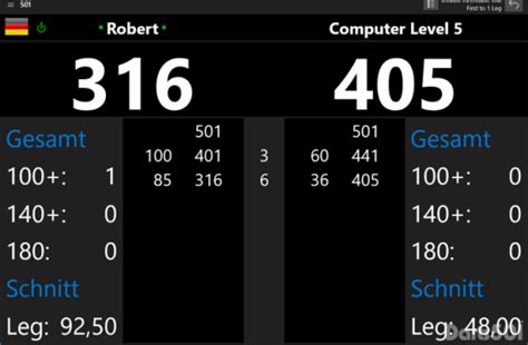 FREE Dart Leg, Game Scorer and Counter Programs