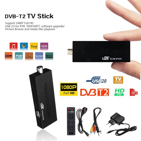 DVB-T2 STICK Smart TV Box HDMI STB H.264 HD TV Digital Terrestrial Receiver DVB T/T2 Set-top ...