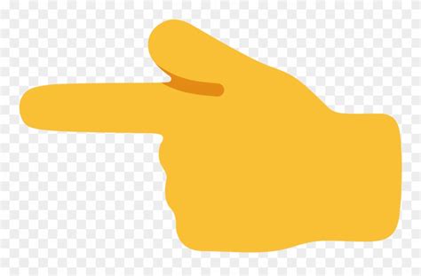 File - Emoji U1f448 - Svg - Pointing Finger Emoji Png Clipart (#647866) - PinClipart