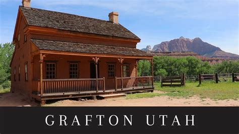 The Ghost Town of GRAFTON UTAH - YouTube