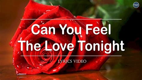 Can You Feel The Love Tonight Lyrics - YouTube