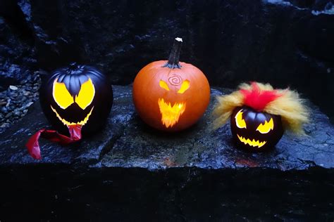 Absolute Carve-age: Jack 'o Lantern Designs Inspired by Venom, Carnage, and Scream | Marvel