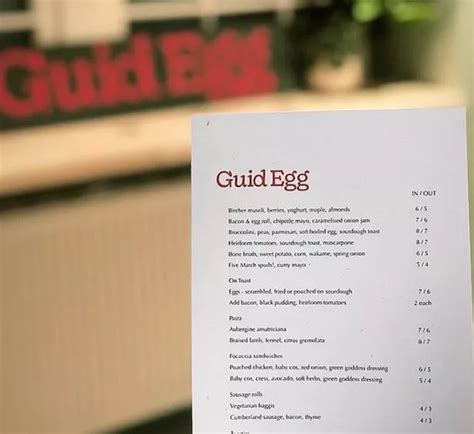 New Five March Glasgow cafe Guid Egg opens today with exciting brunch ...