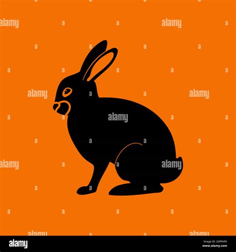 Easter Rabbit Icon Stock Vector Image & Art - Alamy