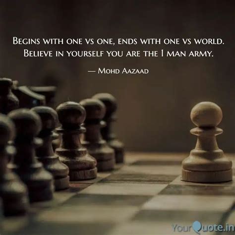 One man army quote | Army quotes, Quotes, Chess board