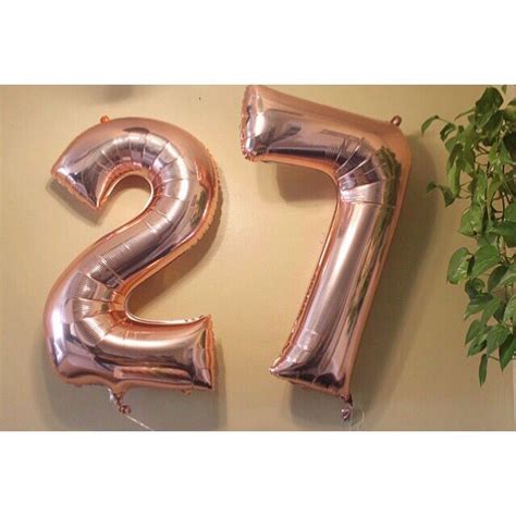 27 Birthday | 27th birthday, Birthday balloons, Birthday