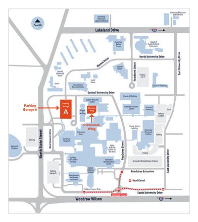 University Of Mississippi Medical Center Campus Map - Gillie Donnamarie