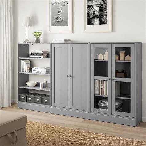 Living Room Storage Cabinets with Doors | Ann Inspired