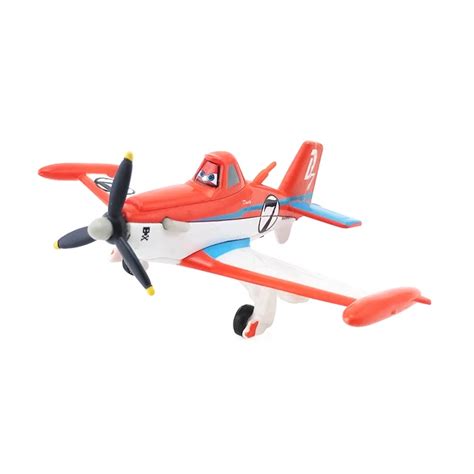 Disney Pixar Planes Racer Dusty 1:55 Diecast Metal Alloy Toy Plane Model Loose New Kids Boy Gift ...