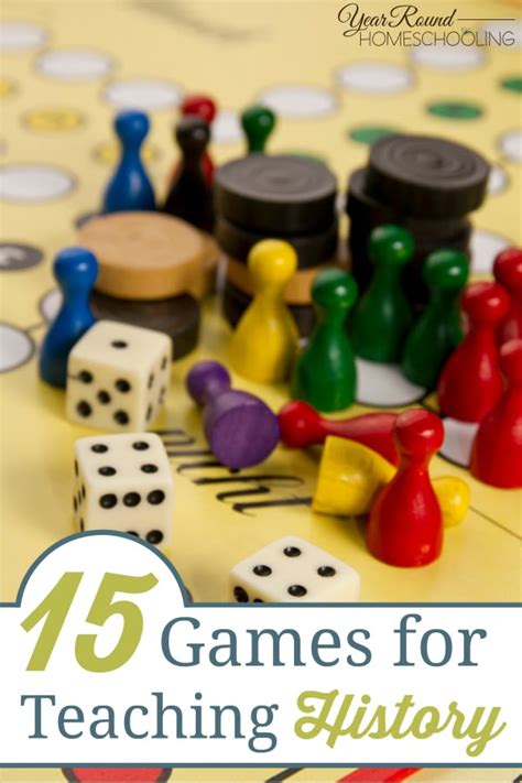 15 Games for Teaching History - Year Round Homeschooling