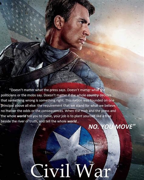 Captain America Motivational Quotes