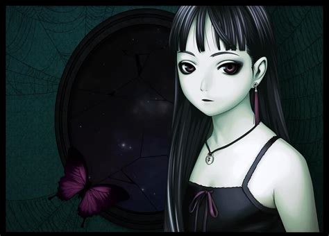 Emo Gothic Anime Wallpaper - WallpaperSafari