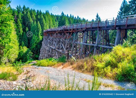 Amazing View of Kinsol Trestle Bridge in Vancouver Island - Canada ...