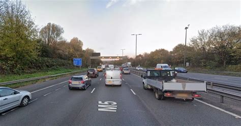 M5 motorway closes after ‘police incident’ - Birmingham Live