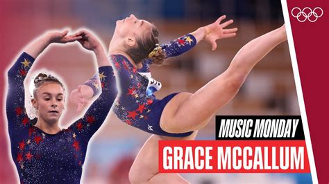 🤸🏻A Masterclass in Artistry & Power 💪🏻 Grace McCallum's Mesmerizing Floor Routine at Tokyo 2020 ...