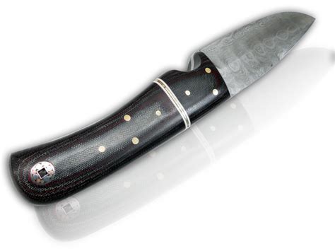 Damascus Deal: Full Tang Damascus Steel Tanto / Knife with Canvas, Jute ...