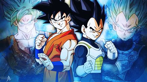 Goku and Vegeta Wallpapers on WallpaperDog