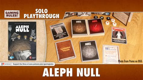 Aleph Null - Solo Playthrough - YouTube