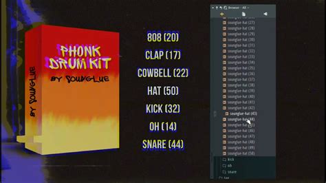 50 PHONK Serum Presets FREE Phonk Drum Kit Loops FL Studio – Loopsy ...