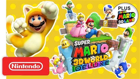 SUPER MARIO 3D WORLD DELUXE - Trailer Nintendo Switch - YouTube