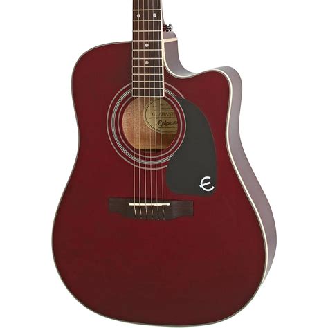 Epiphone PRO-1 Ultra Acoustic-Electric Guitar Wine Red | Musician's Friend