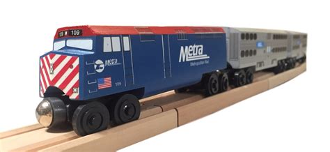 Metra F-40 Diesel Engine – The Whittle Shortline Railroad - Wooden Toy ...