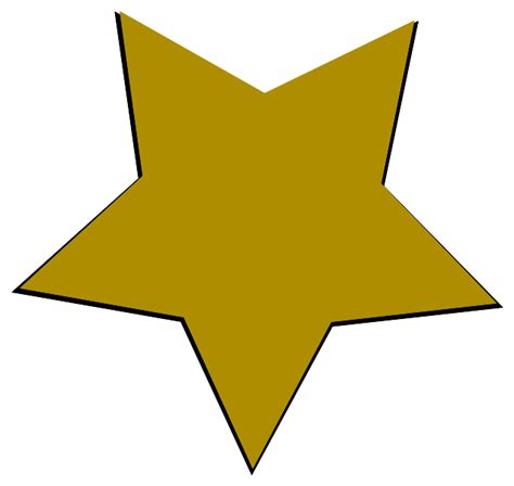 Download #00FF00 Golden Star Vector Clip Art SVG | FreePNGImg