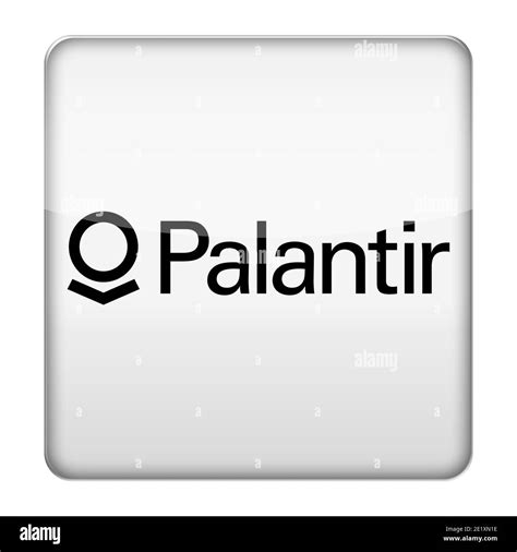 Palantir logo icon Stock Photo - Alamy