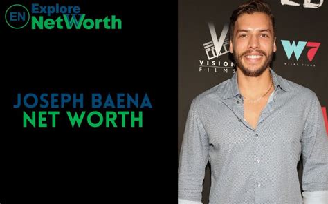 Joseph Baena Net Worth, Wiki, Biography, Age, Parents, Wife