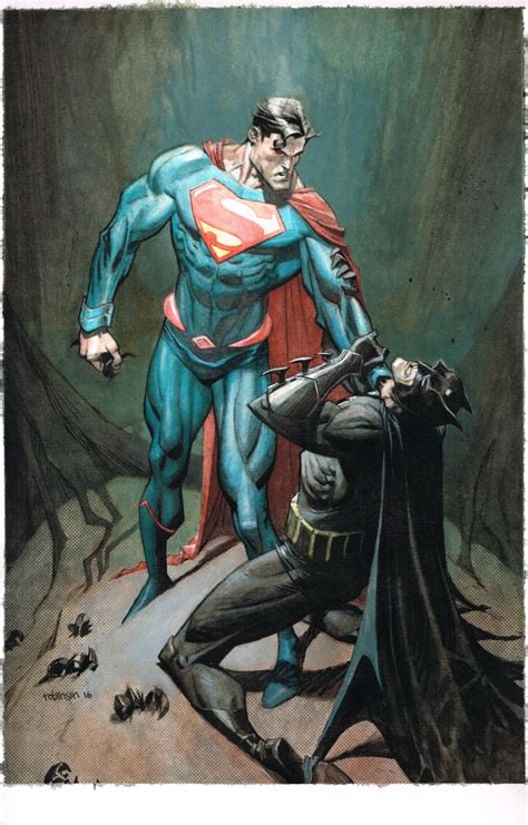 Superman #10 Cover (Variant) Comic Art | Superman art, Batman vs ...