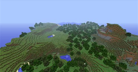 Minecraft : Seed Minecraft : Un excellent terrain de construction