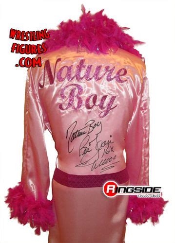 Ric Flair - Autographed Robe (Pink) | Ringside Collectibles