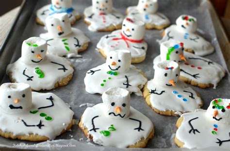 Family, Food, and Fun: Melting Snowman Cookies