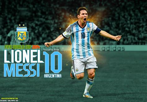 Lionel Messi Argentina World Cup 2014 Wallpaper by jafarjeef.deviantart ...