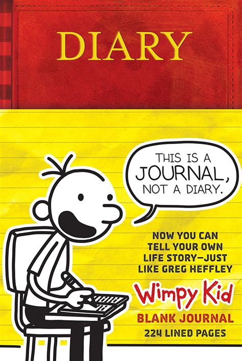 Diary of a Wimpy Kid Blank Journal - Walmart.com