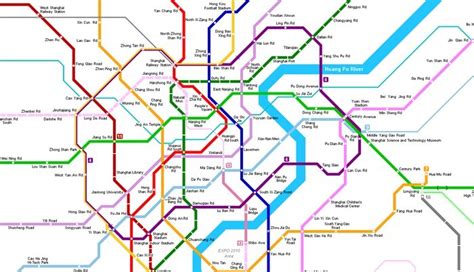 Shanghai Metro Map Shanghai Metro Transportation Shan - vrogue.co