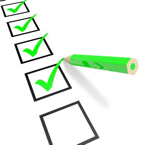 Safety Checklist Clip Art