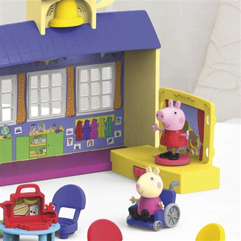 Peppa Pig Peppa’s Adventures Peppa's School Playgroup Preschool Toy ...