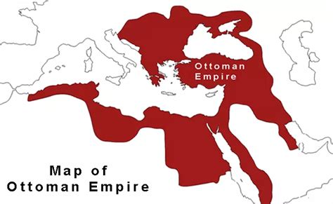 Map of Ottoman Empire at Its Peak(Height) - Trip Turkey