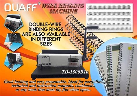 Wire Binding machine A4 (TD-1500B10) - Comcard