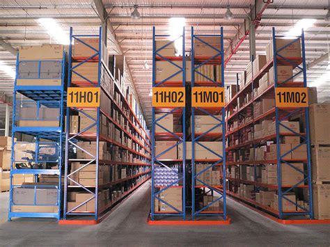 Very Narrow Aisle Warehouse Heavy Duty Pallet Racking System